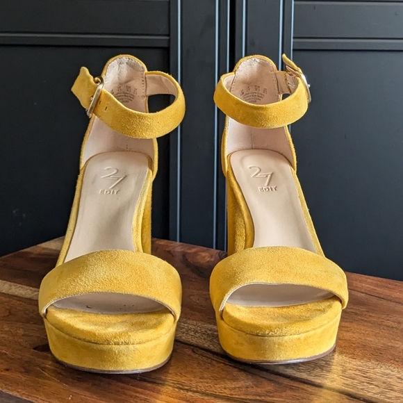 27 Edit Platform Sandal Sz 6.5 - Picture 3 of 11
